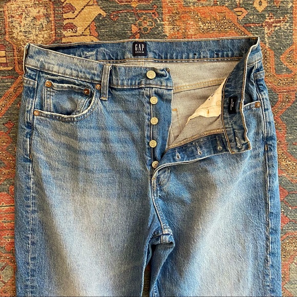 Gap Cheeky Straight High Rise Vintage Style Jeans - Picture 6 of 13